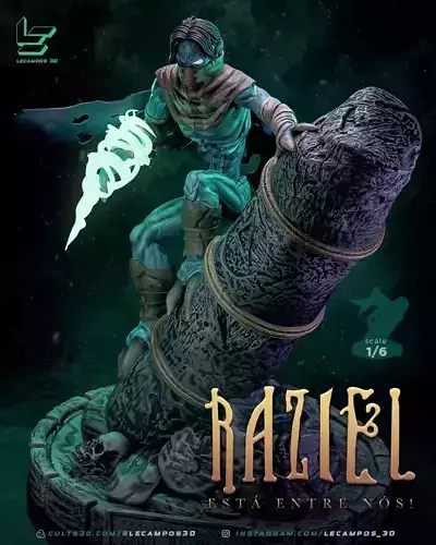 RAZIEL SOUL REAVER - LEGACY OF KAIN 3D print model
