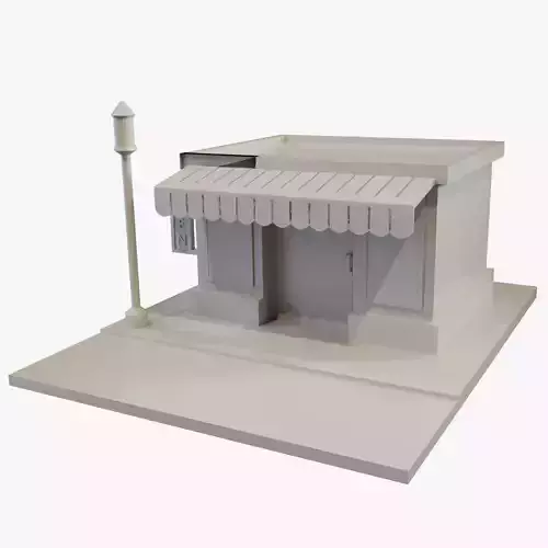 Miniature Shop Model