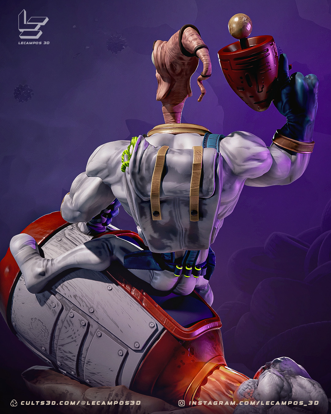 EARTHWORM JIM 3D print model_8