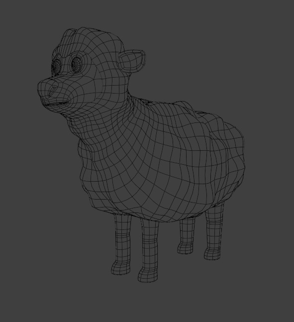 Sheep 3D Model 3D model_2