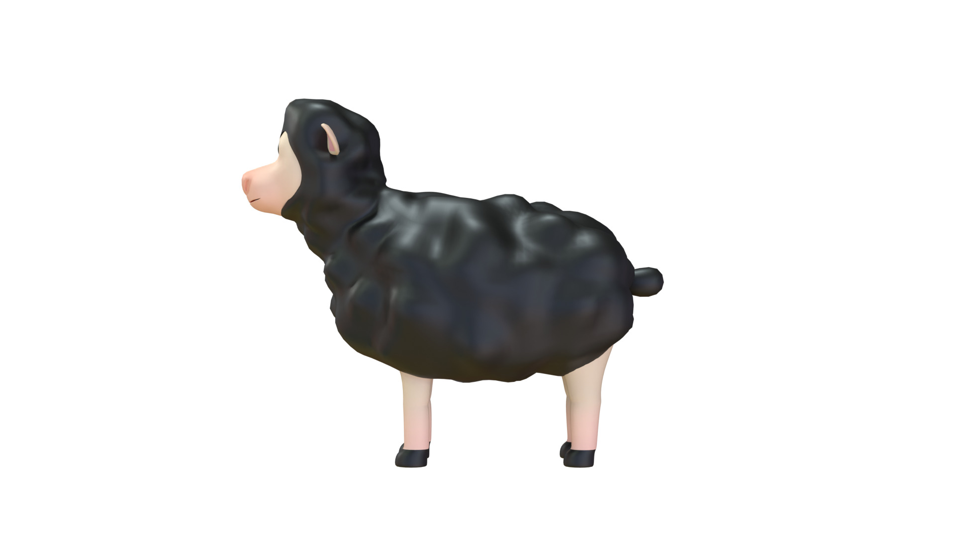 Sheep 3D Model 3D model_5