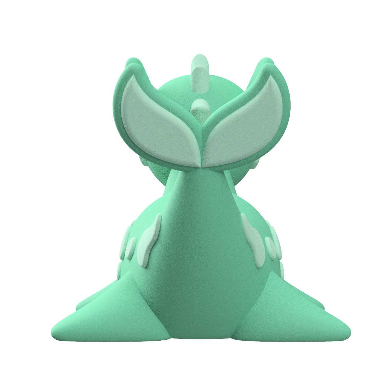 Cute Cryptid Little Loch Ness Monster 3D Printable Figure 3D print model_4