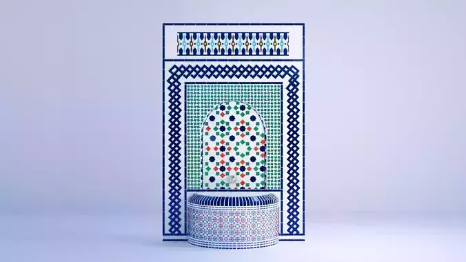 Moroccan fountain