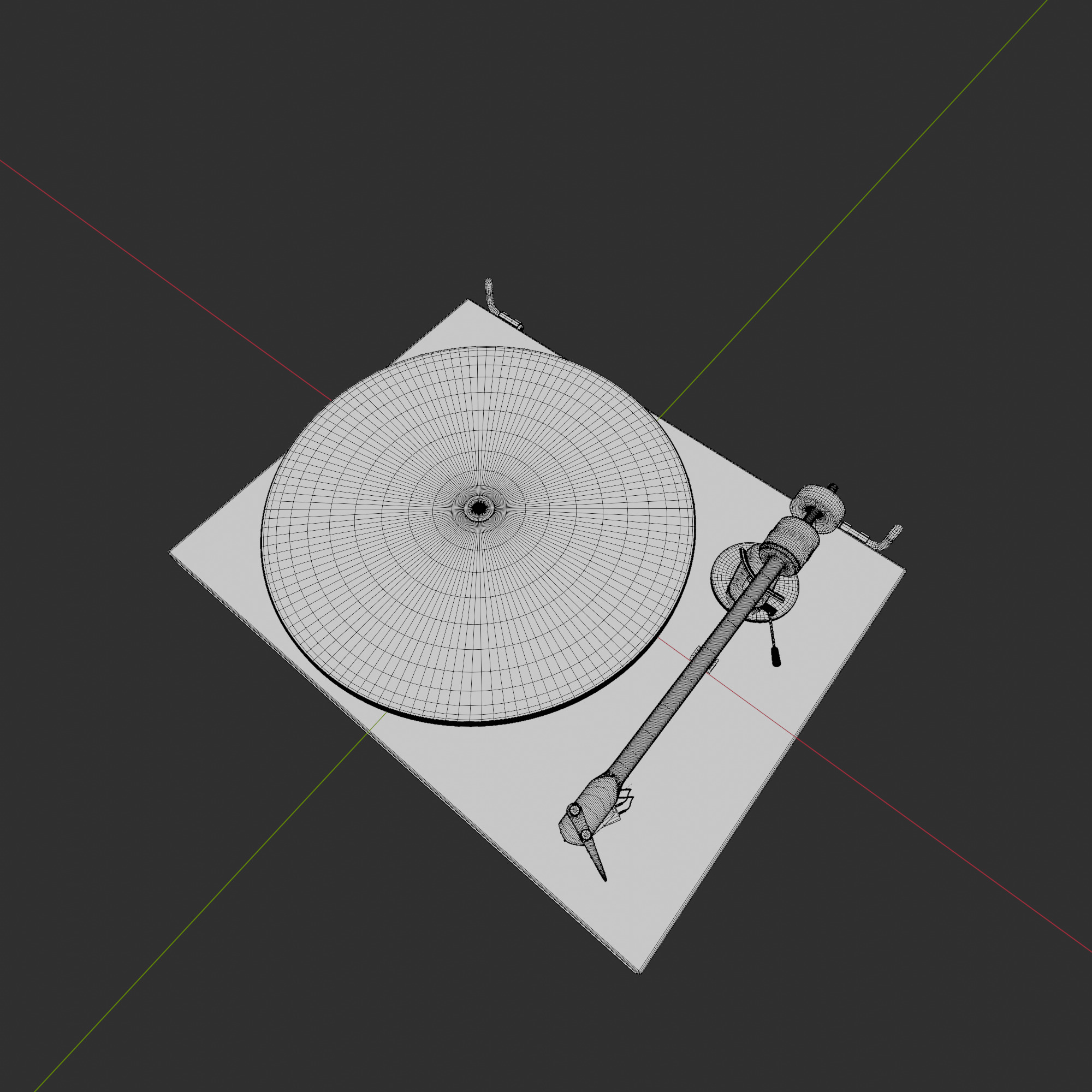 Turntable Pro-Ject T1 3D model_10