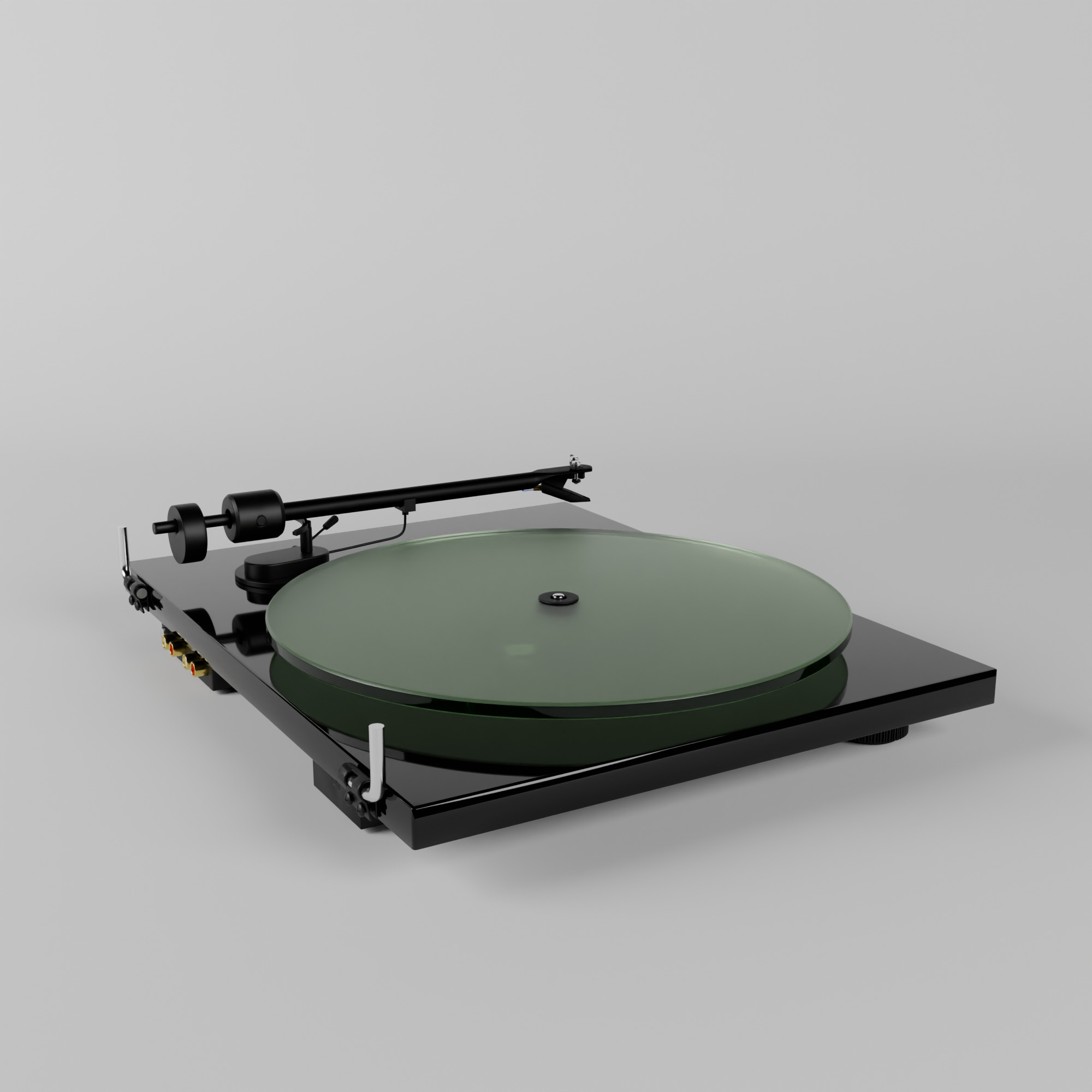 Turntable Pro-Ject T1 3D model_7