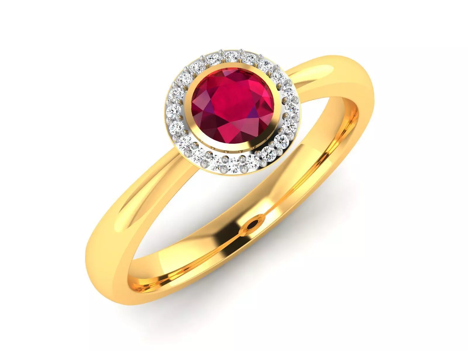 Women Ring  Render 3dm STL OBJ FBX Details 3D print model_0