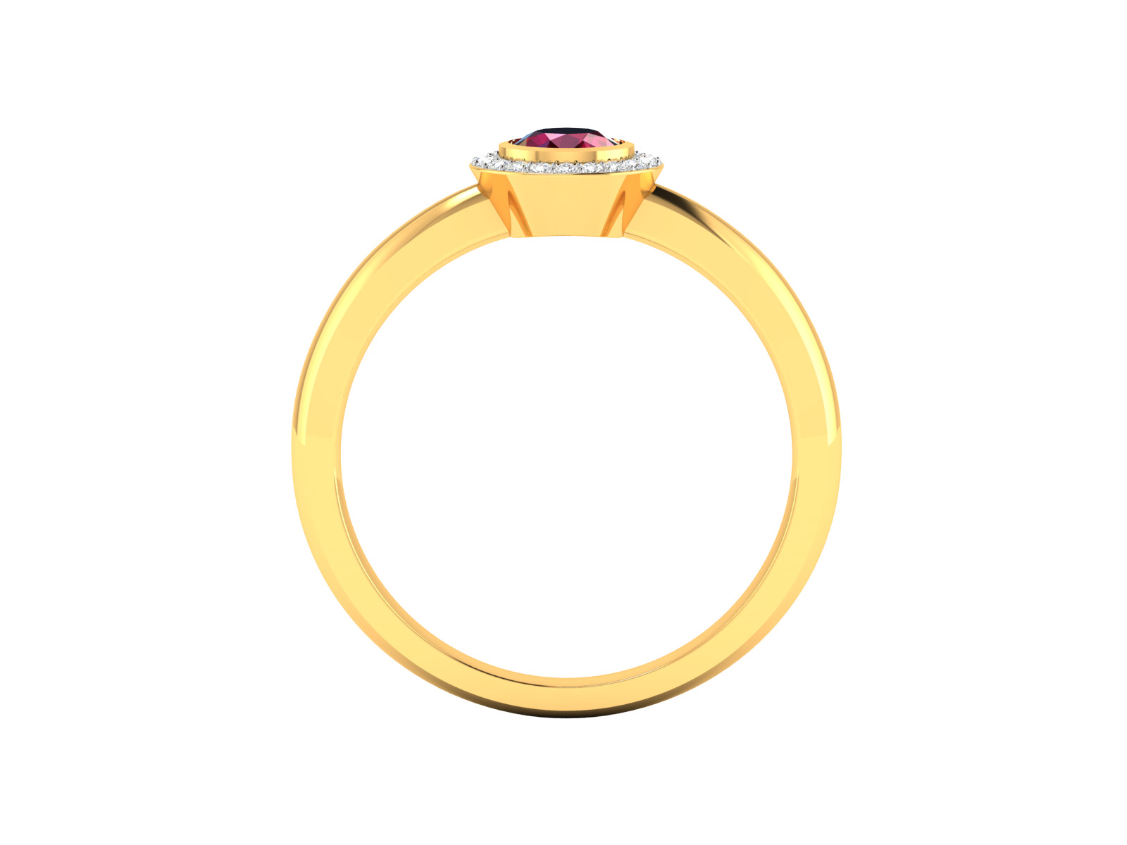 Women Ring  Render 3dm STL OBJ FBX Details 3D print model_4