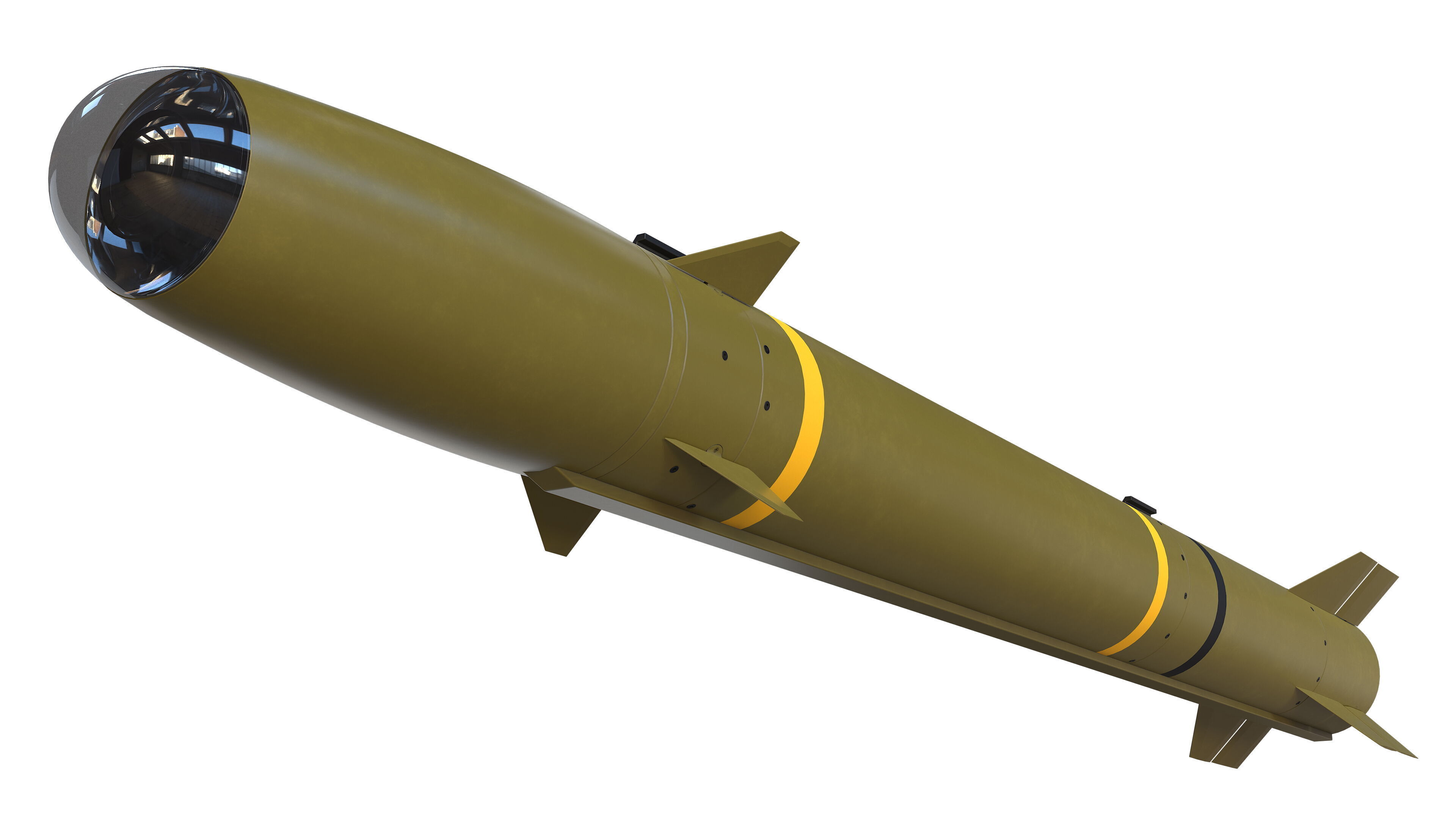 ZT-6 Mokopa Missile Low-poly 3D model_7