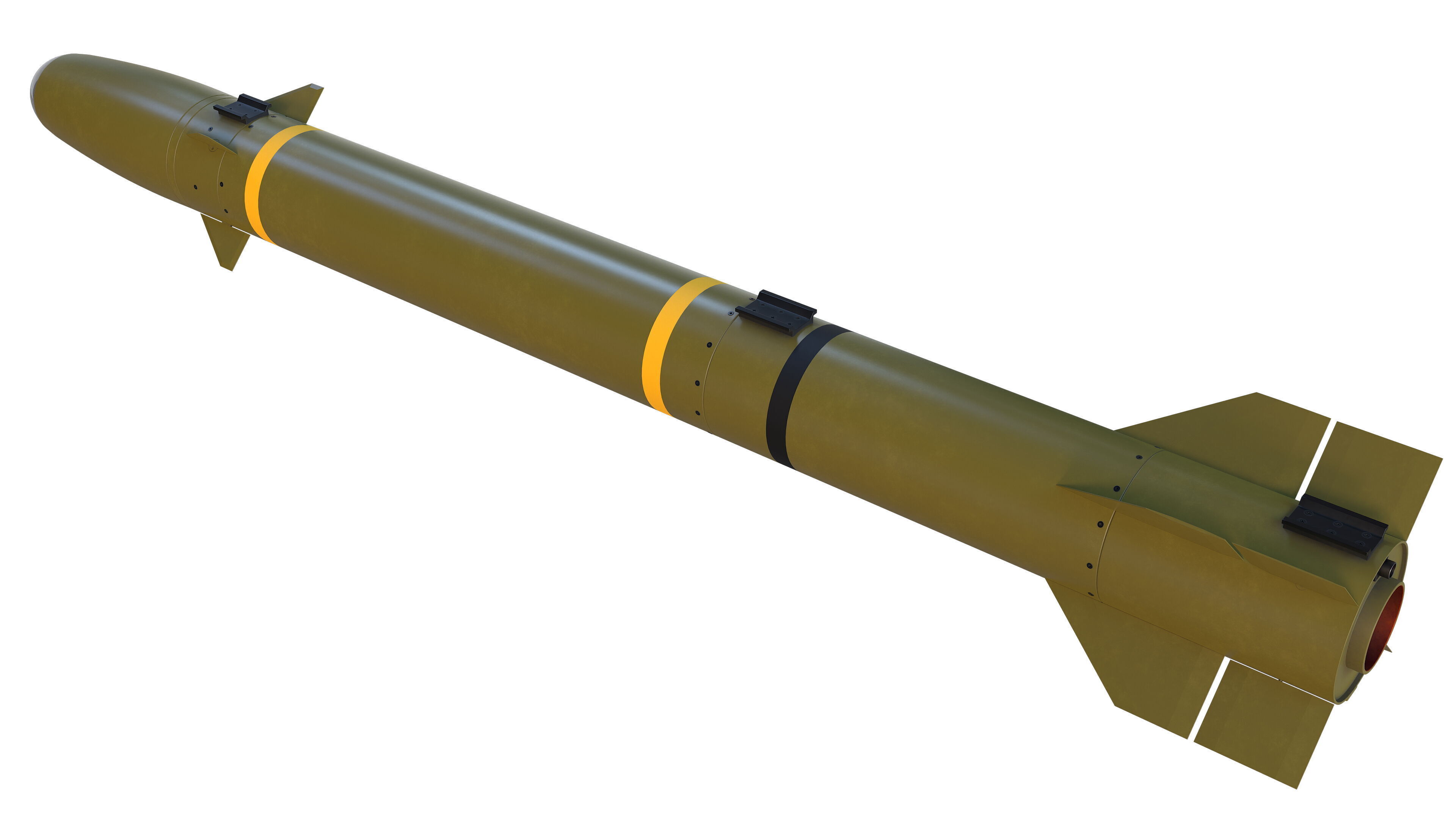 ZT-6 Mokopa Missile Low-poly 3D model_8