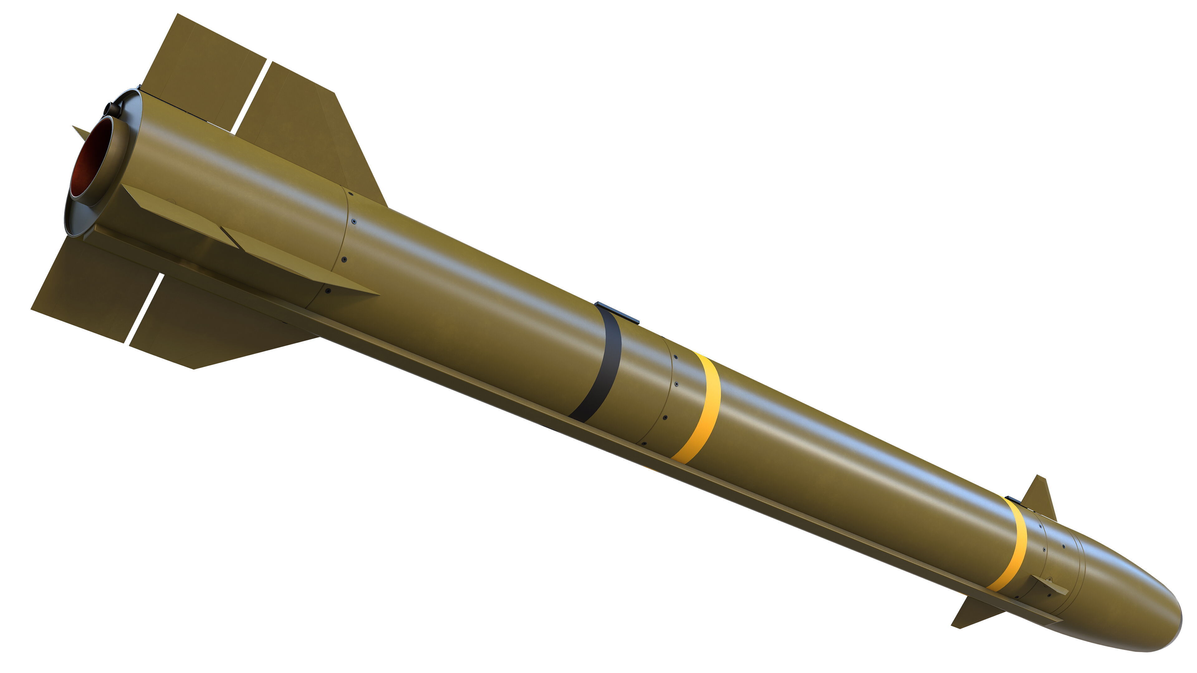 ZT-6 Mokopa Missile Low-poly 3D model_9