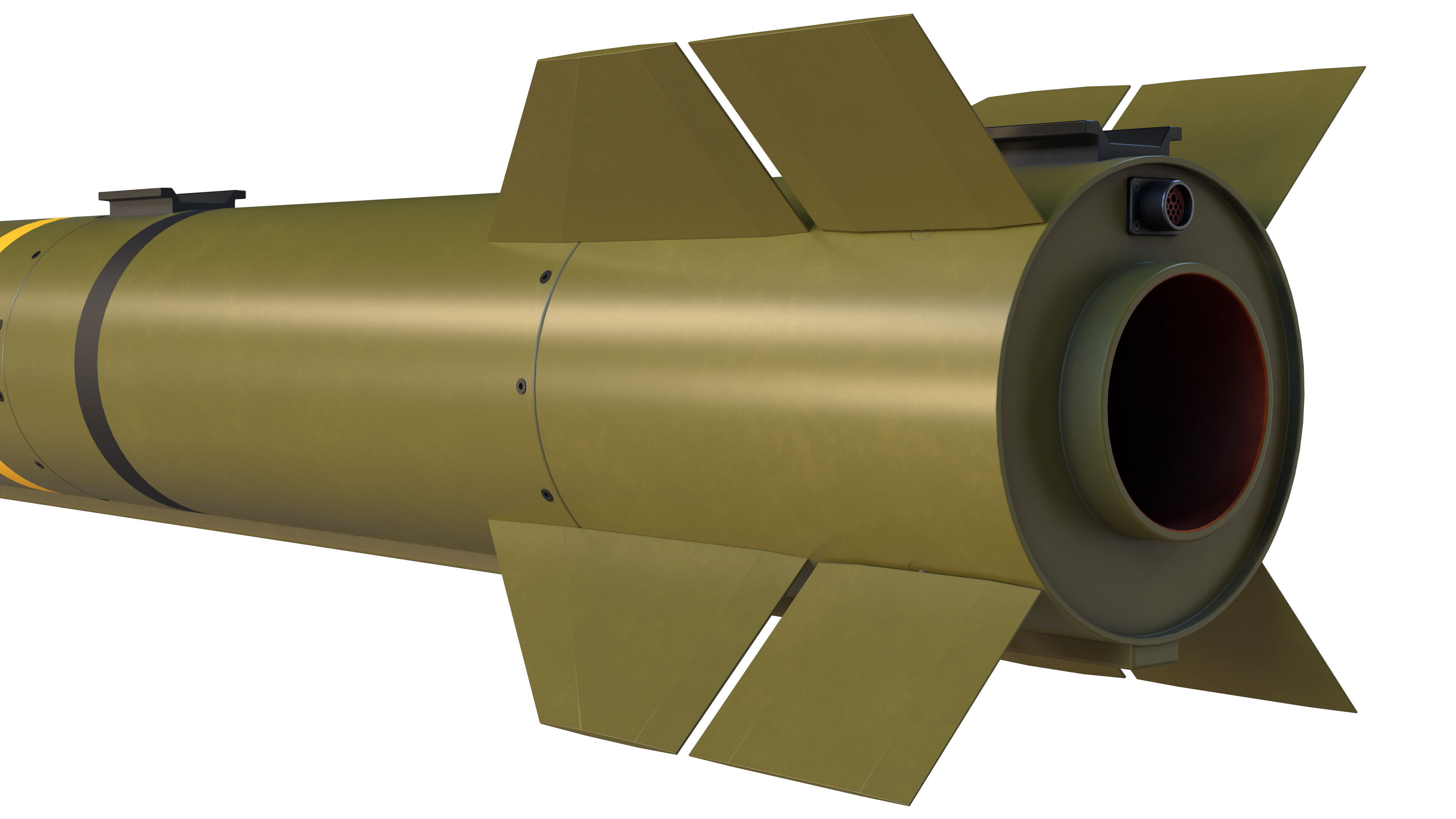 ZT-6 Mokopa Missile Low-poly 3D model_14