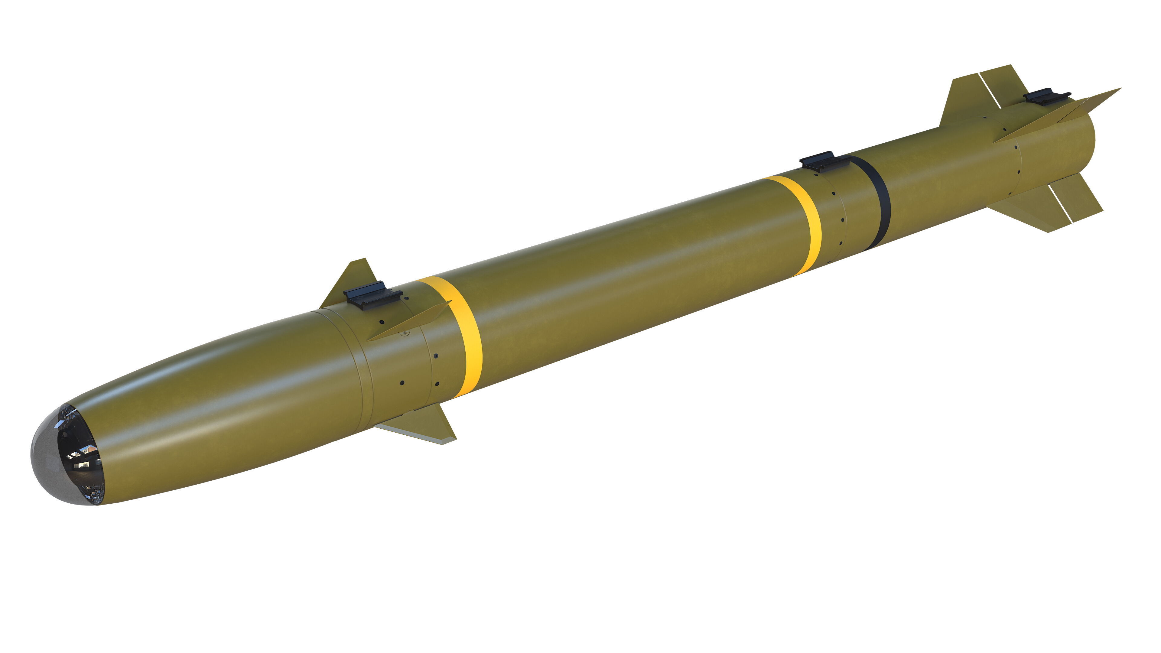 ZT-6 Mokopa Missile Low-poly 3D model_2