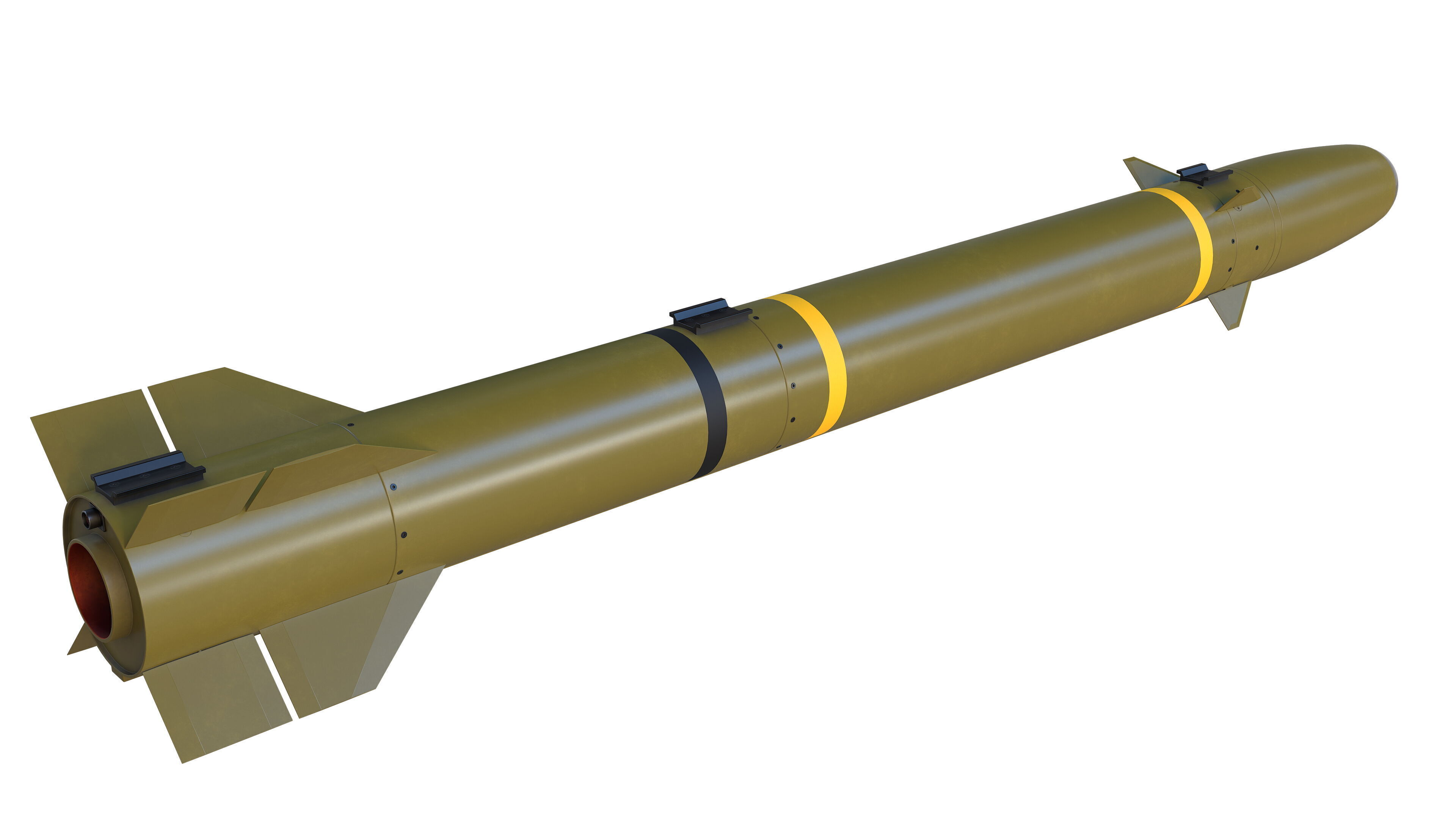 ZT-6 Mokopa Missile Low-poly 3D model_3