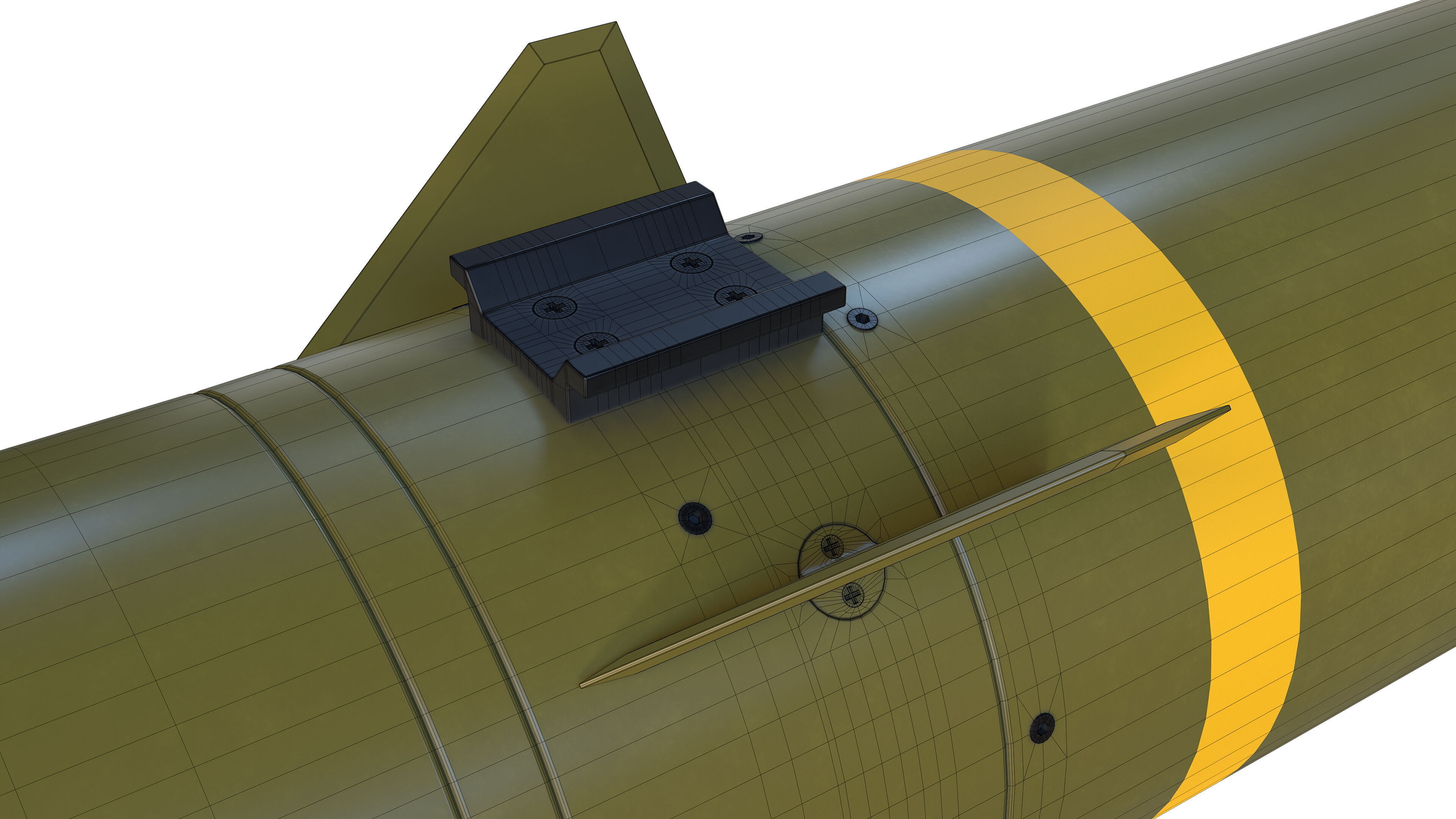 ZT-6 Mokopa Missile Low-poly 3D model_17