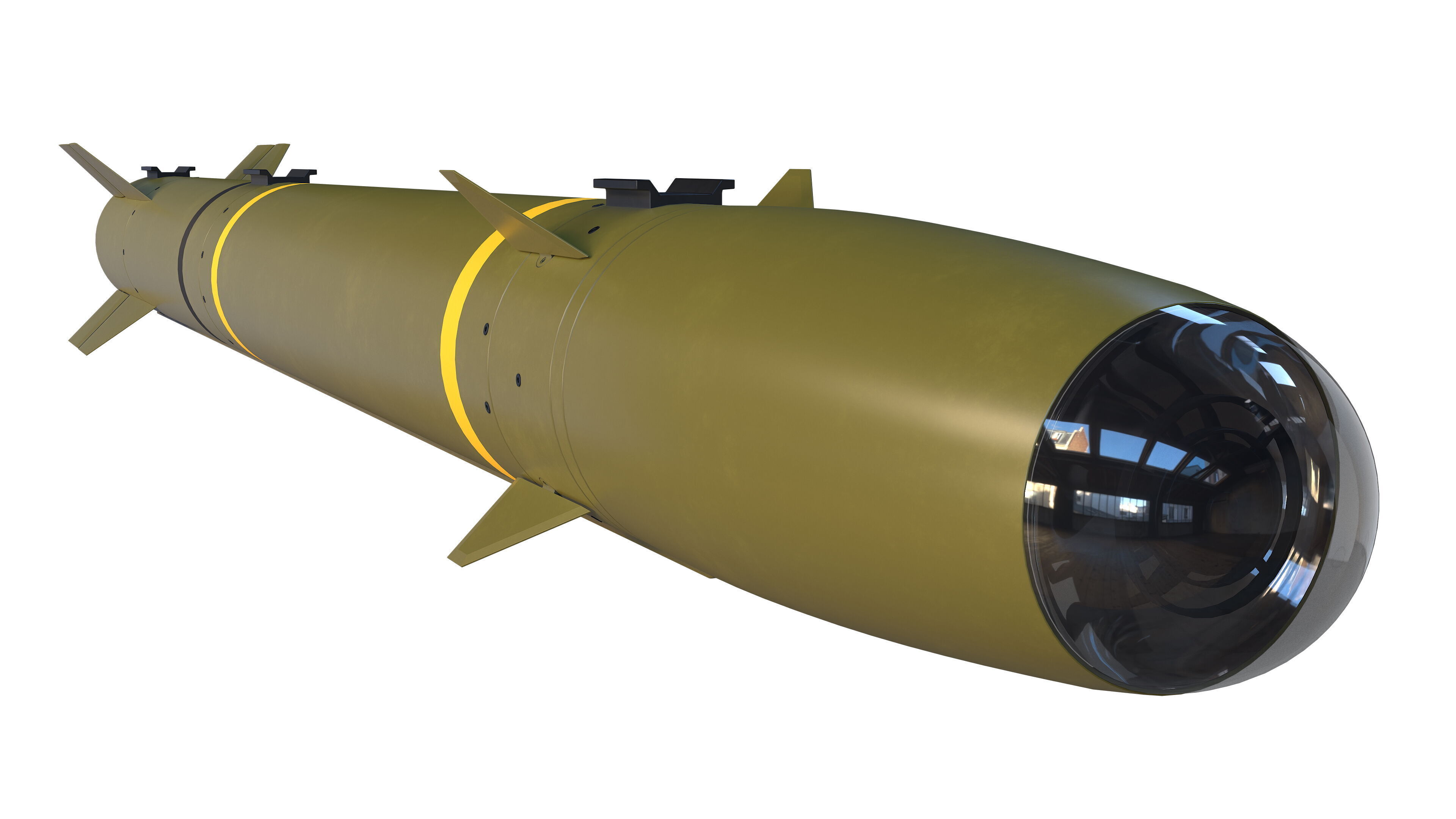 ZT-6 Mokopa Missile Low-poly 3D model_6