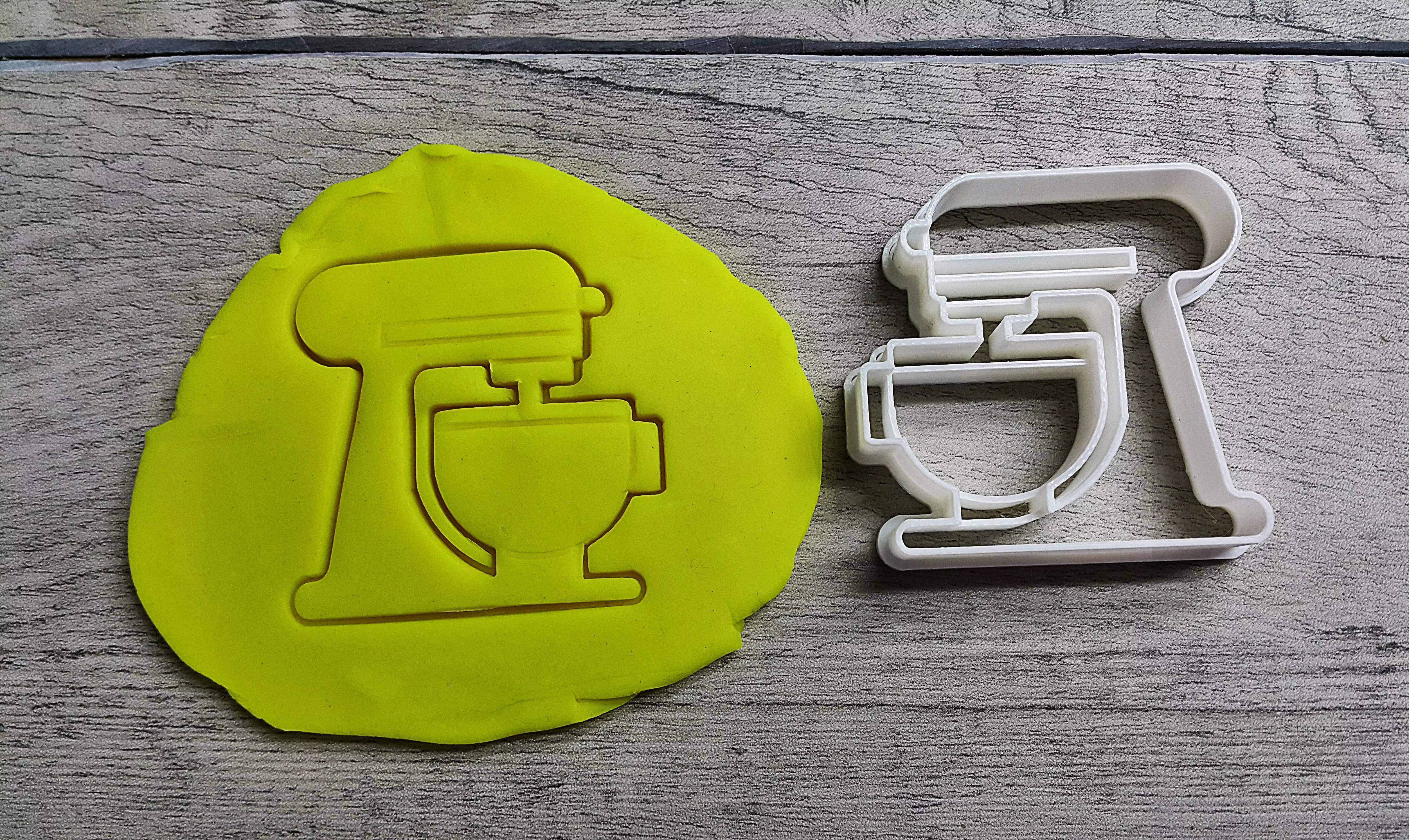 Kitchenaid cookie cutter 3D print model
