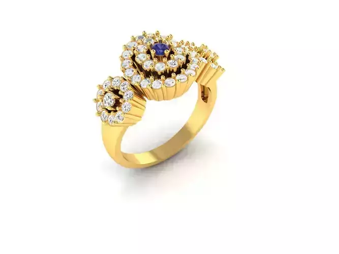Women Ring  Render 3dm STL OBJ FBX Details