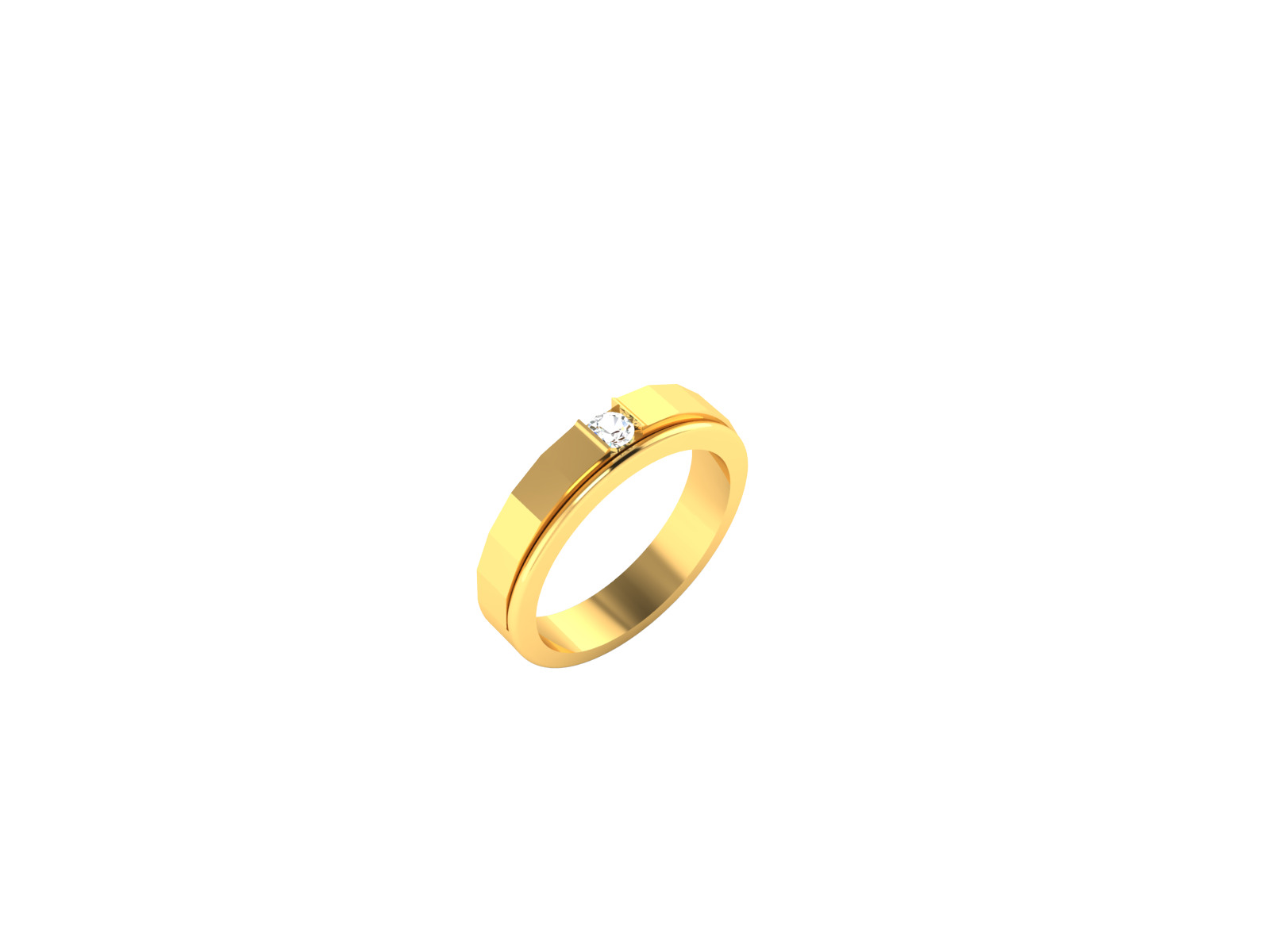 Women Ring  Render 3dm STL OBJ FBX Details 3D print model_5