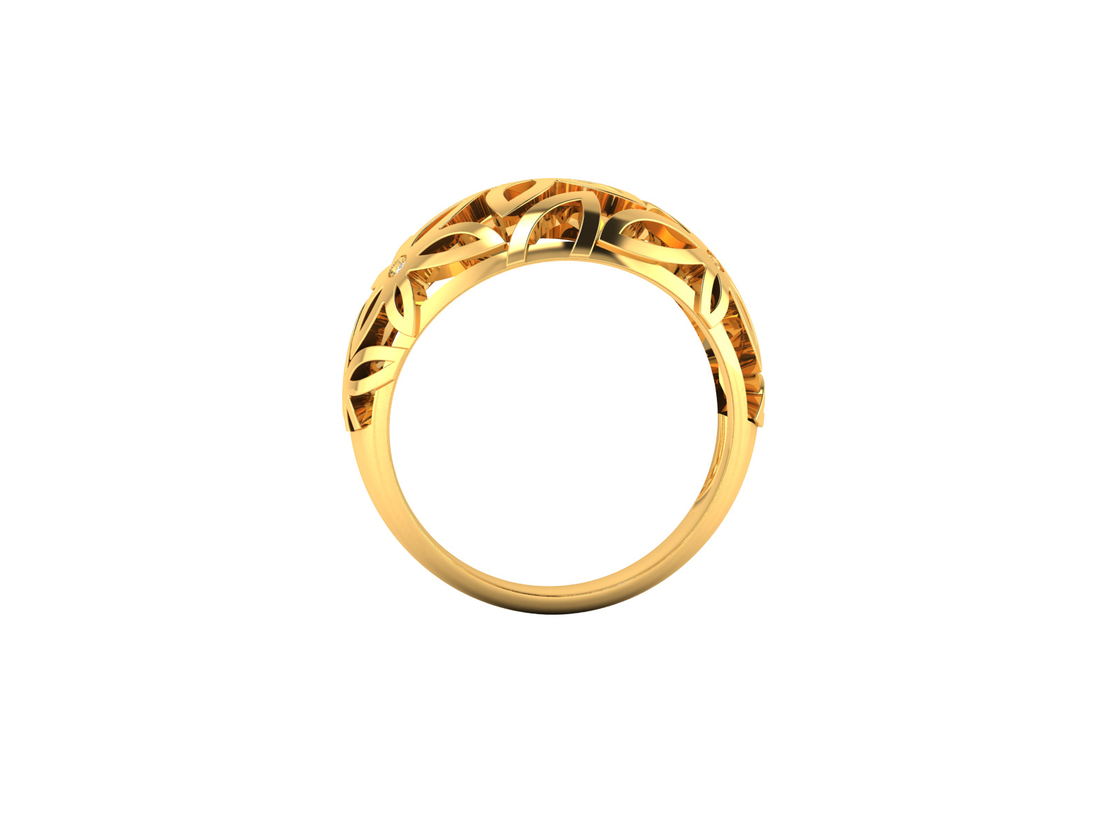 Women Ring Render 3dm STL OBJ FBX Details 3D print model_13
