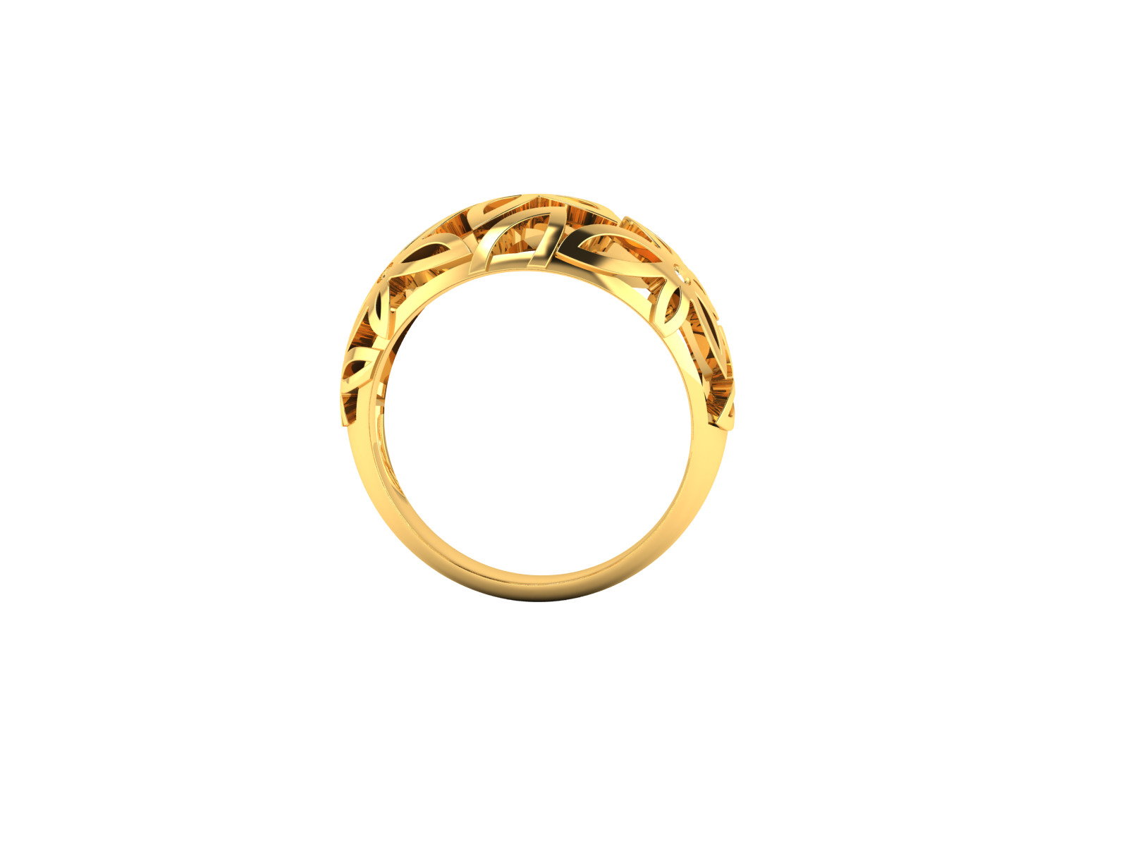 Women Ring Render 3dm STL OBJ FBX Details 3D print model_7