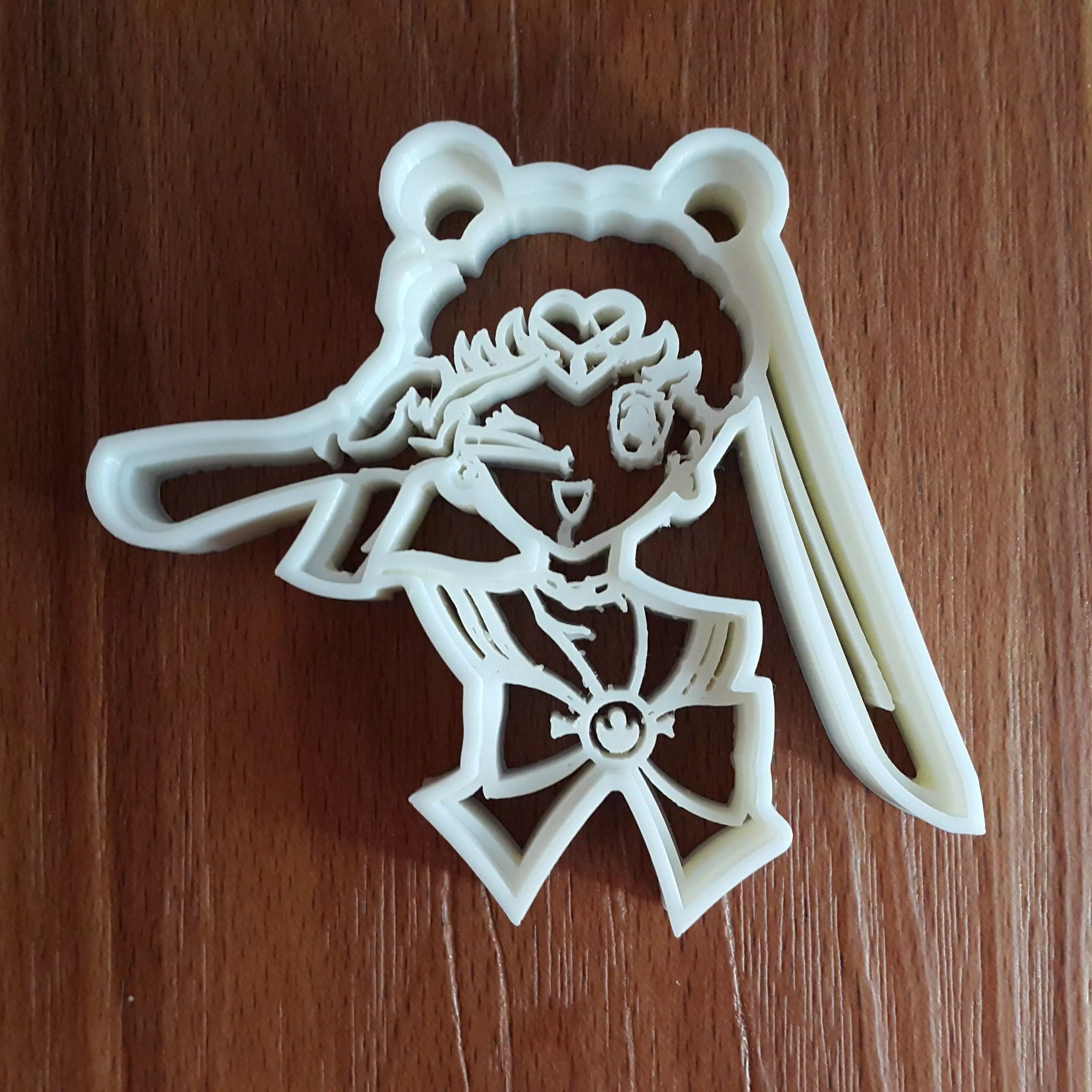 Sailormoon cookie cutter 3D print model_0