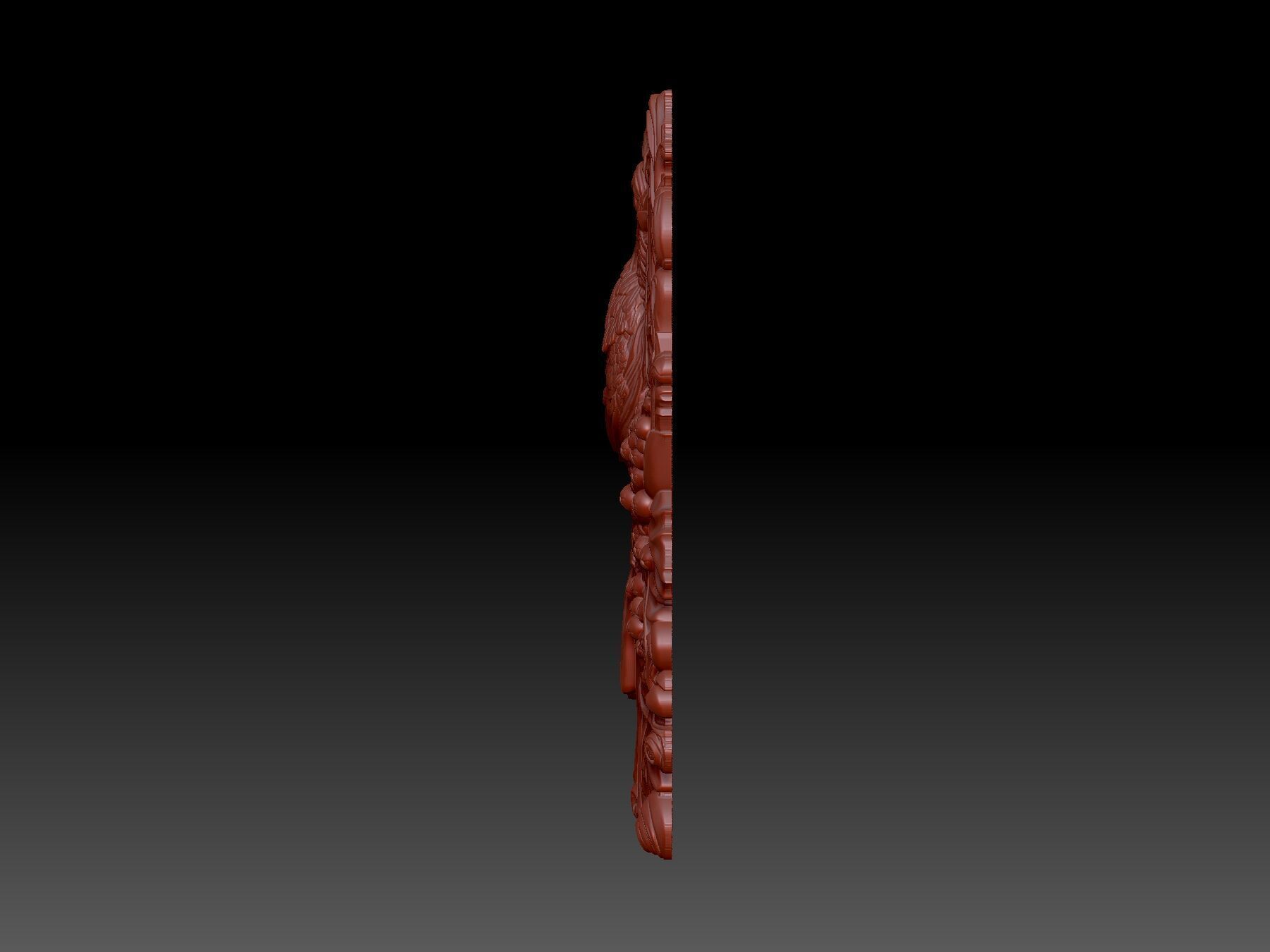 Cardinal Bird 3D print model_1