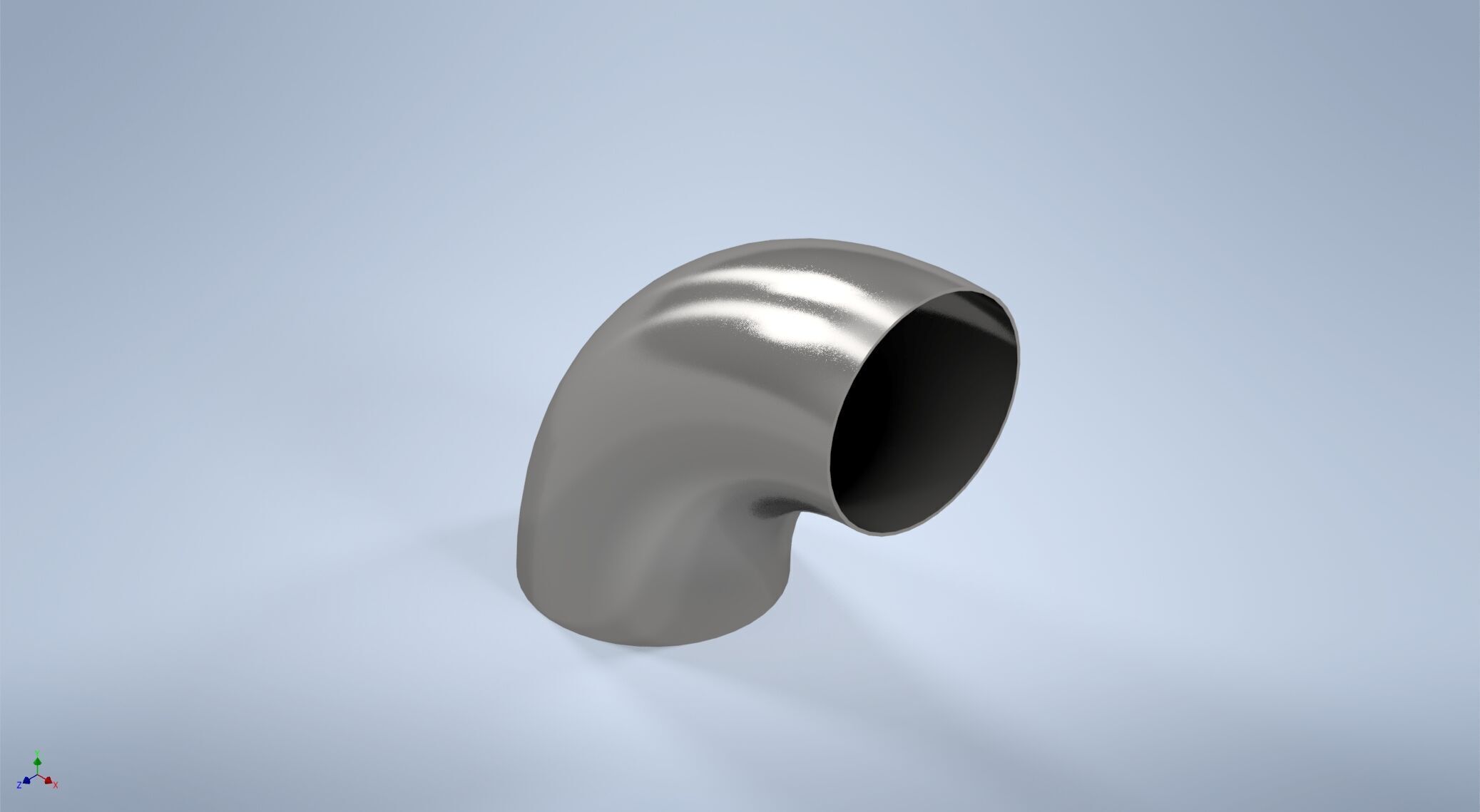 10 inches NPS BW 90 Degrees LR Elbows ASME-ANSI 3D print model_1