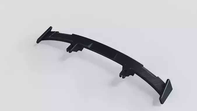 spoiler combo rear 2vol 3D model