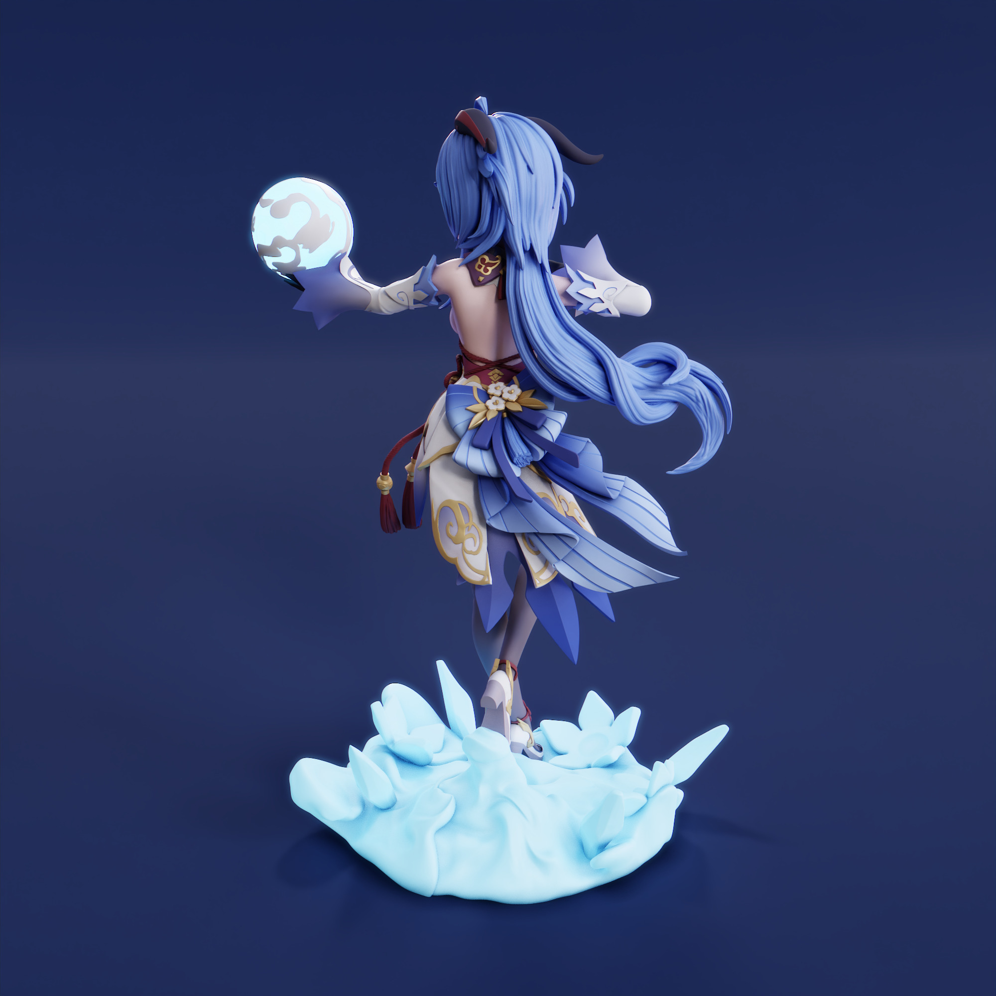 Ganyu from Genshin Impact 3D print model_7