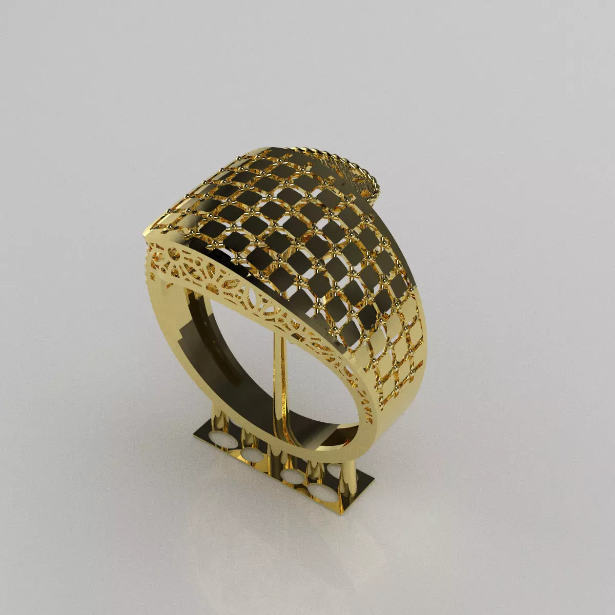 Fusion ring 3D printer model code 206 3D print model 3D print model