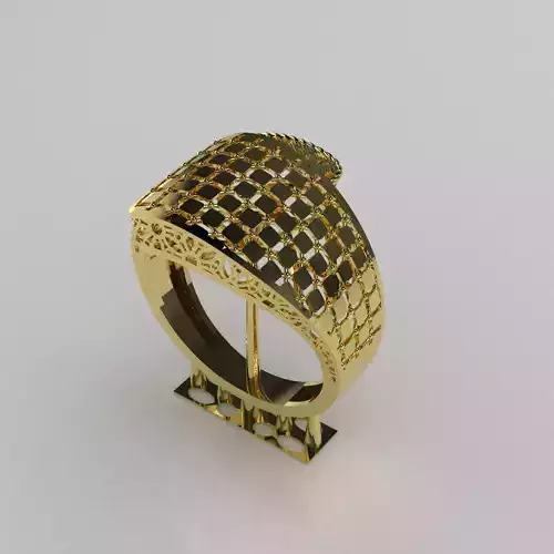 Fusion ring 3D printer model code 206 3D print model