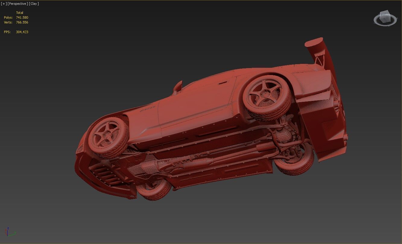 Honda S2000 Spoon Sports 3D model_13