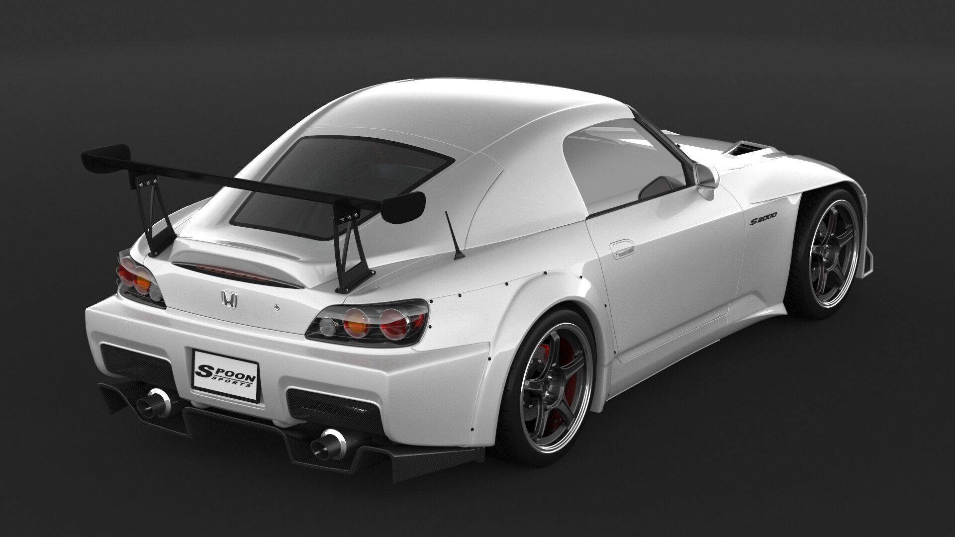 Honda S2000 Spoon Sports 3D model_6