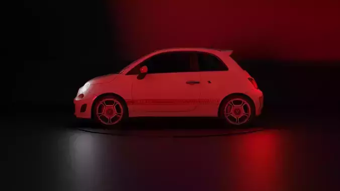 ABARTH 500 car