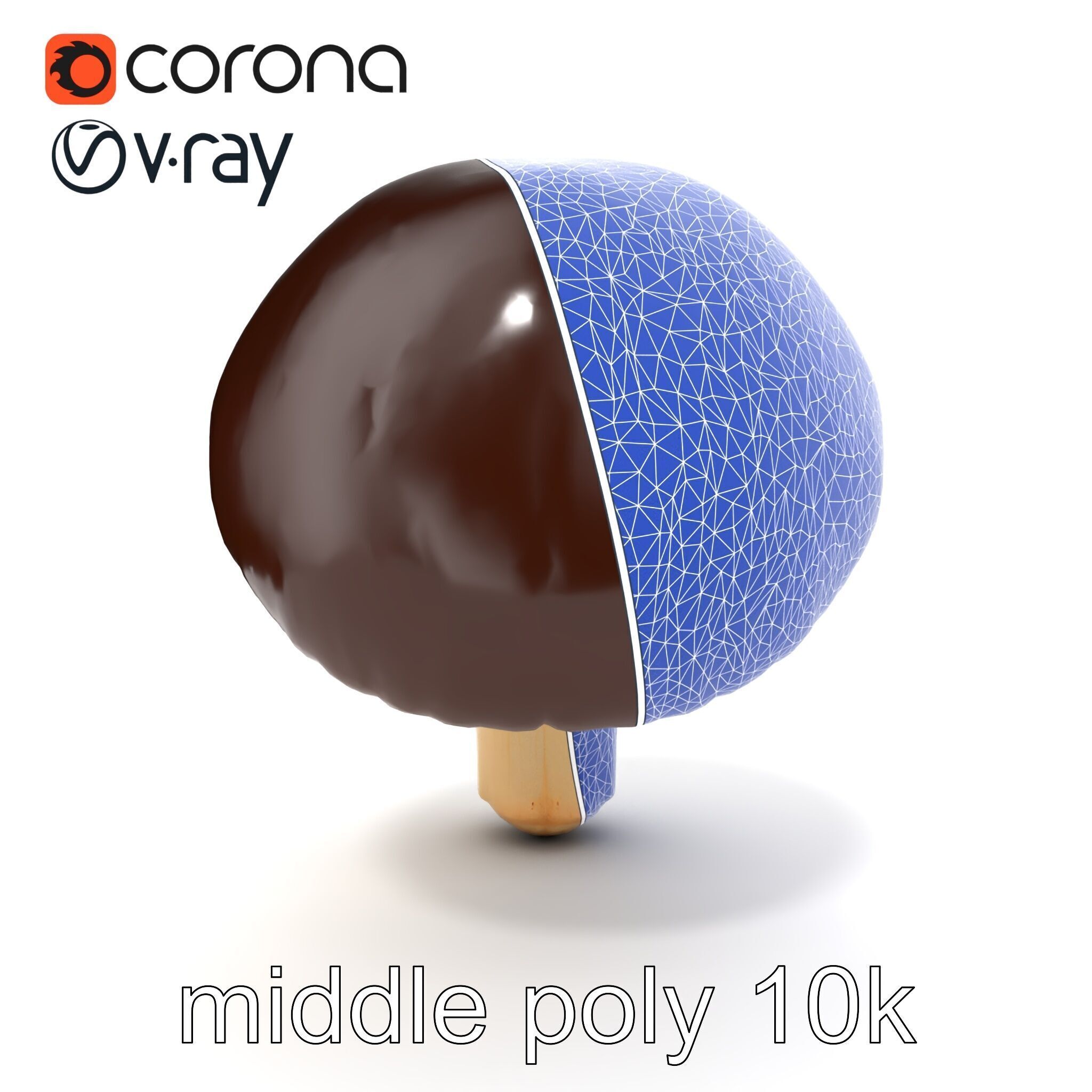 Realistic Suillus Mushroom Model Pack Low-poly 3D model_31