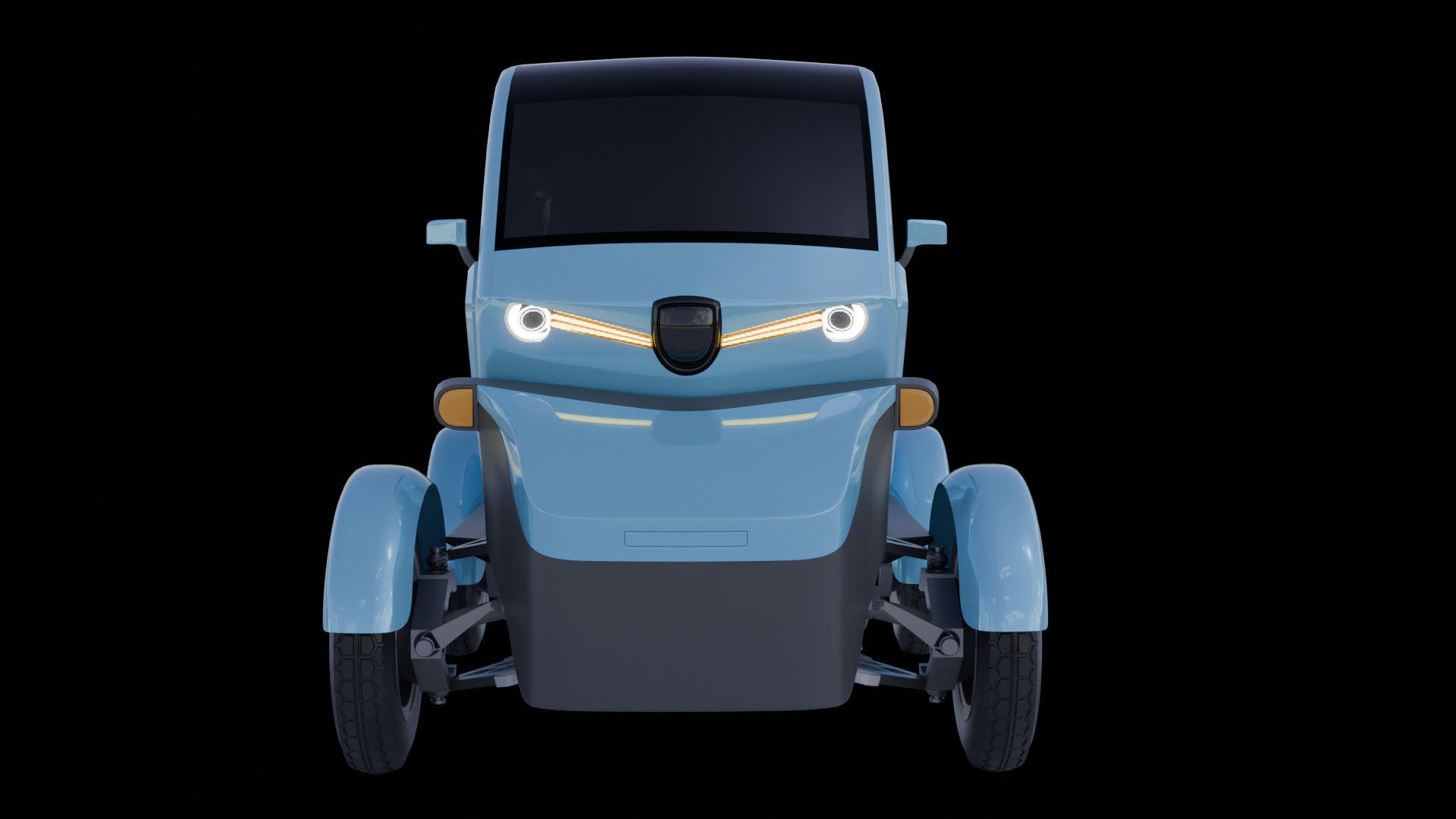 mini car 3D model_7