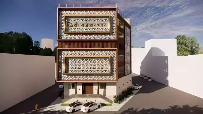 BUILDING ELEVATION - EXTERIOR FACADE