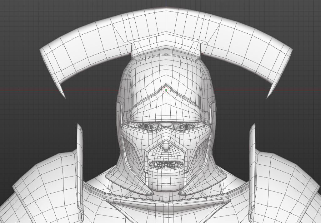 Uruk hai Low-poly 3D model_22