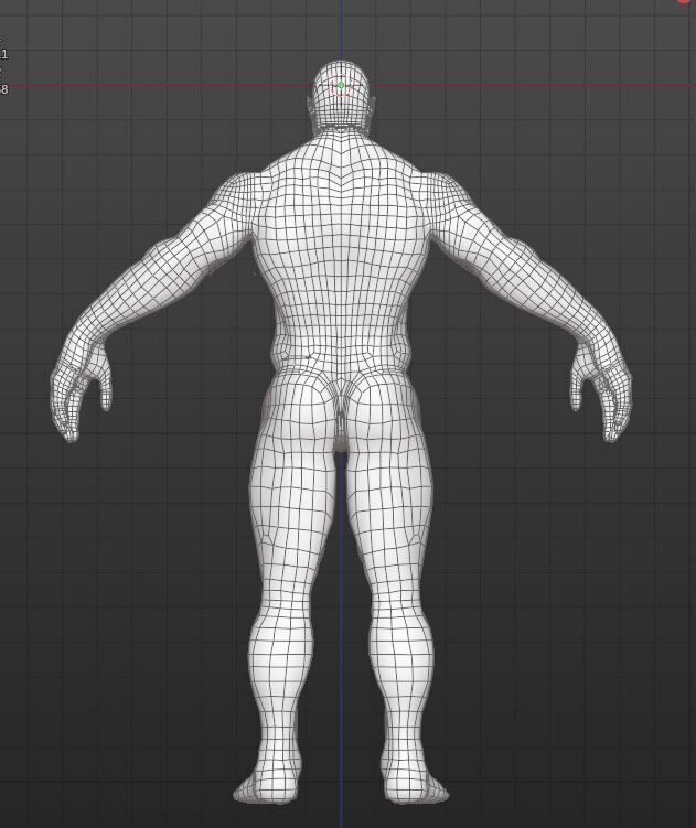 Uruk hai Low-poly 3D model_9