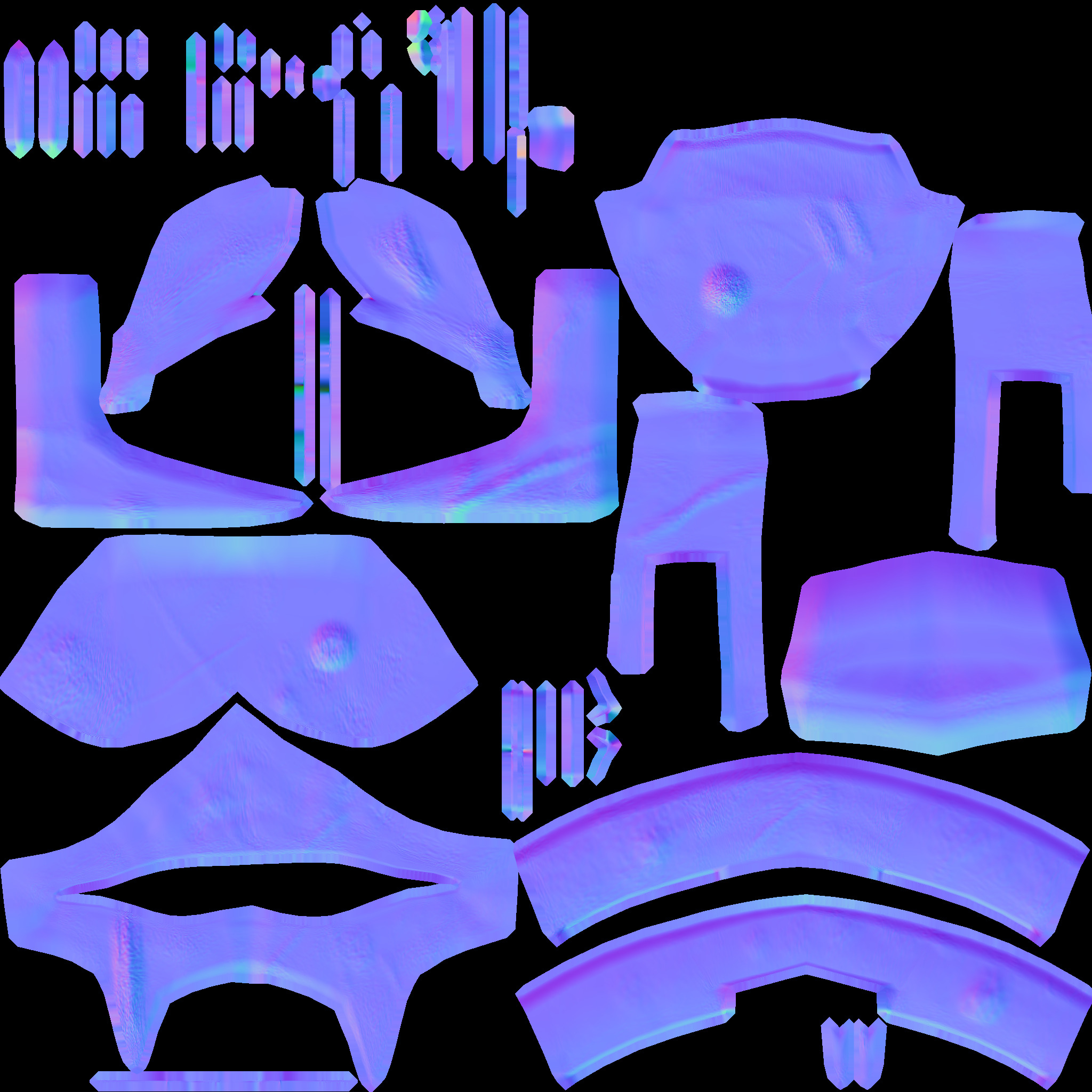 Uruk hai Low-poly 3D model_12