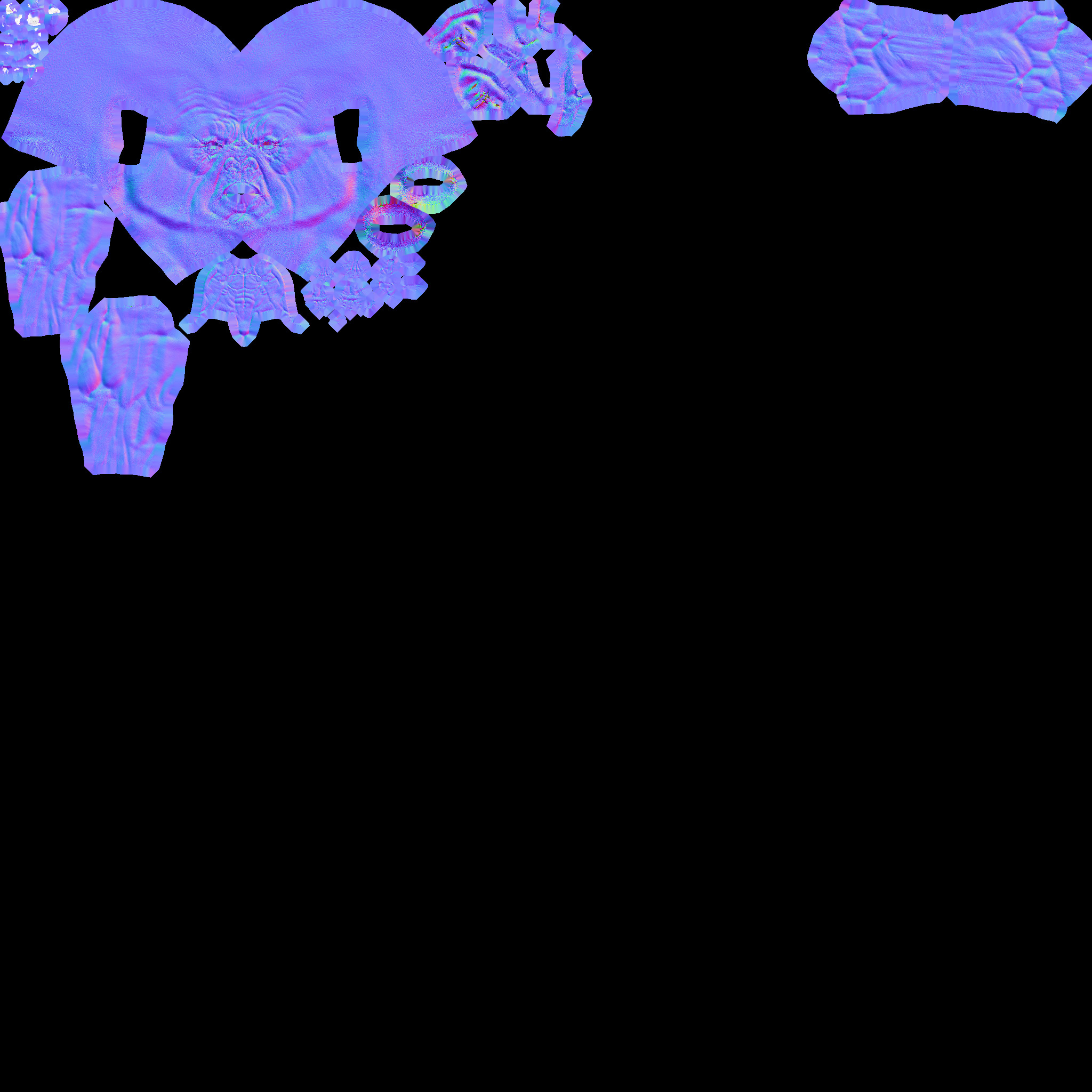 Uruk hai Low-poly 3D model_21