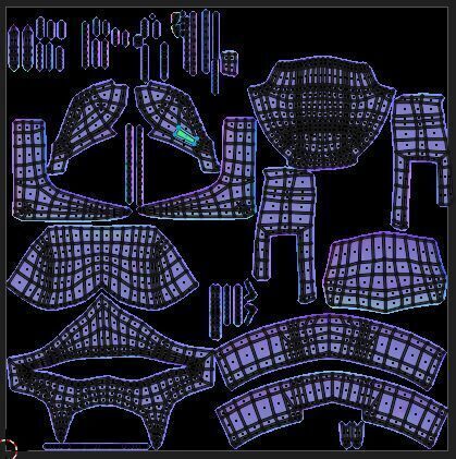 Uruk hai Low-poly 3D model_17