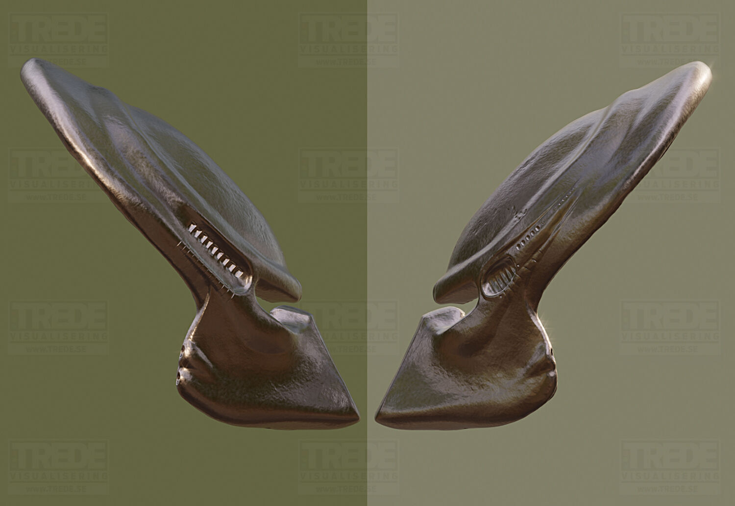 Screen accurate PREDATOR 2 mask 3D print model_4