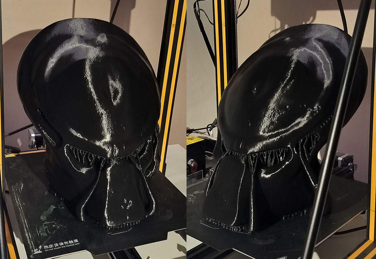 Screen accurate PREDATOR 2 mask 3D print model_7