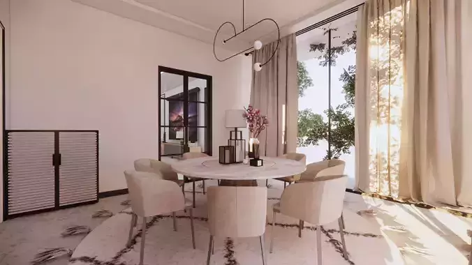 HOUSE INTERIOR AND EXTERIOR