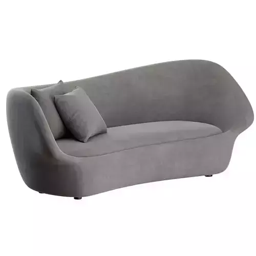 Splash Curved Sofa by Natuzzi 3D model