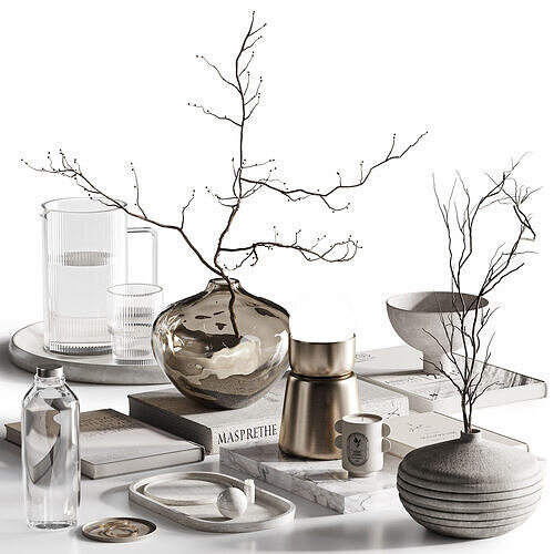 Decorative set13 3D model
