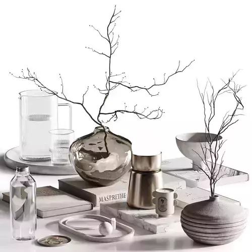 Decorative set13 3D model