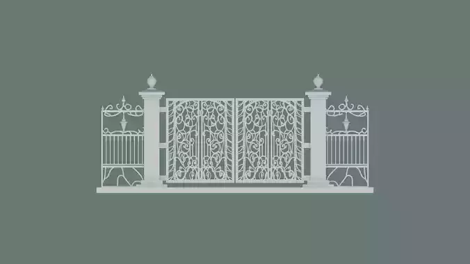 Modern Iron Gate Designs for Home Entrance