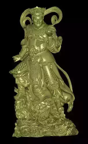 tu dai thien vuong 3d model  BUDDHA